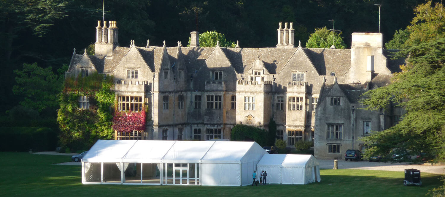 Wedding Marquee at Stately Home